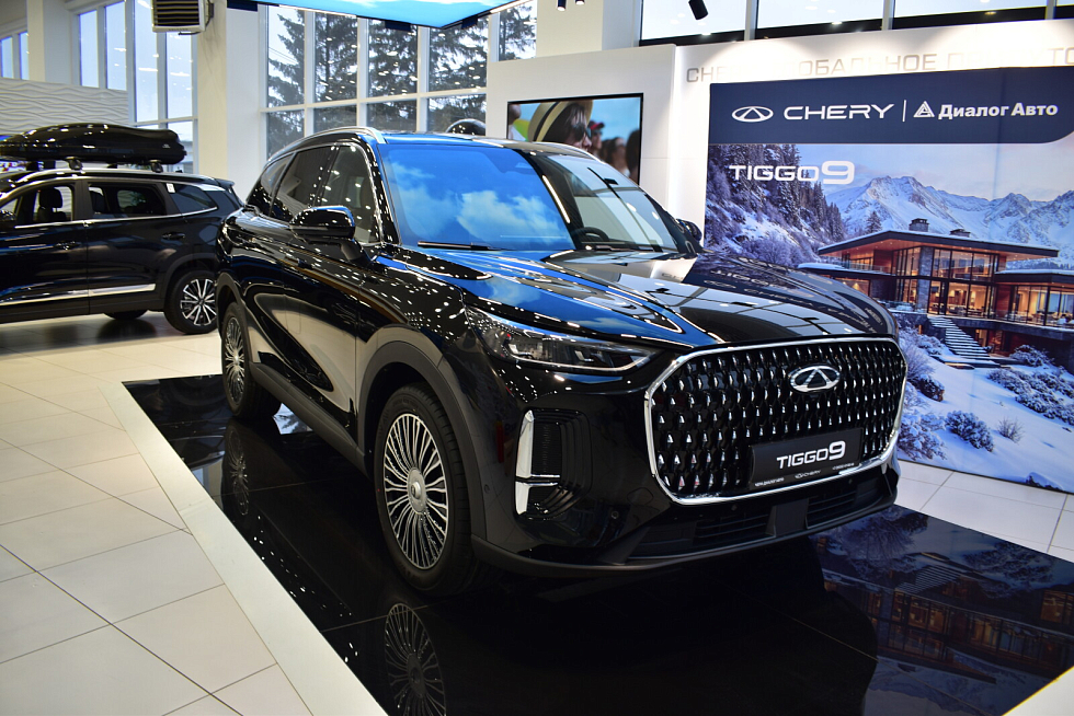 Chery Tiggo 9 Ultra, черный