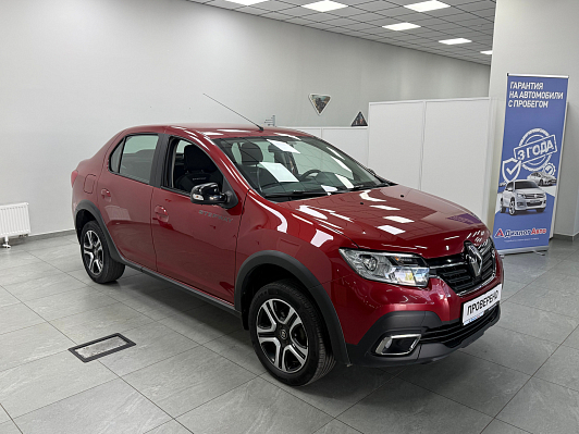 Renault Logan Stepway Life City, 2021 года, пробег 128000 км