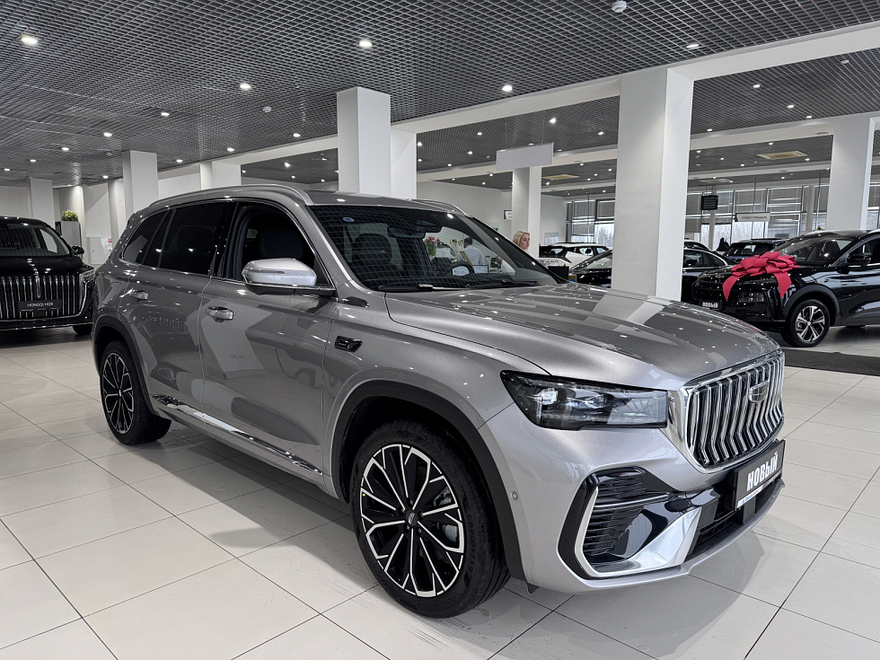 Geely Monjaro Флагман, серебряный