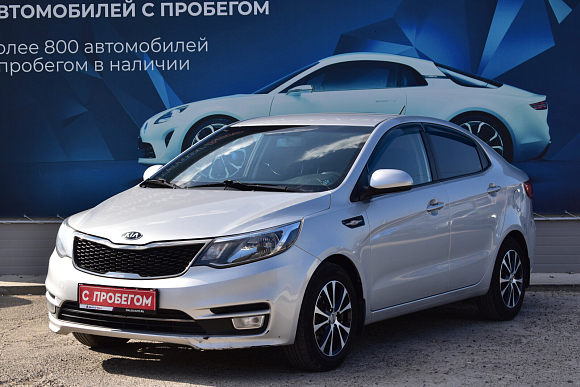 Kia Rio, 2016 года, пробег 114174 км