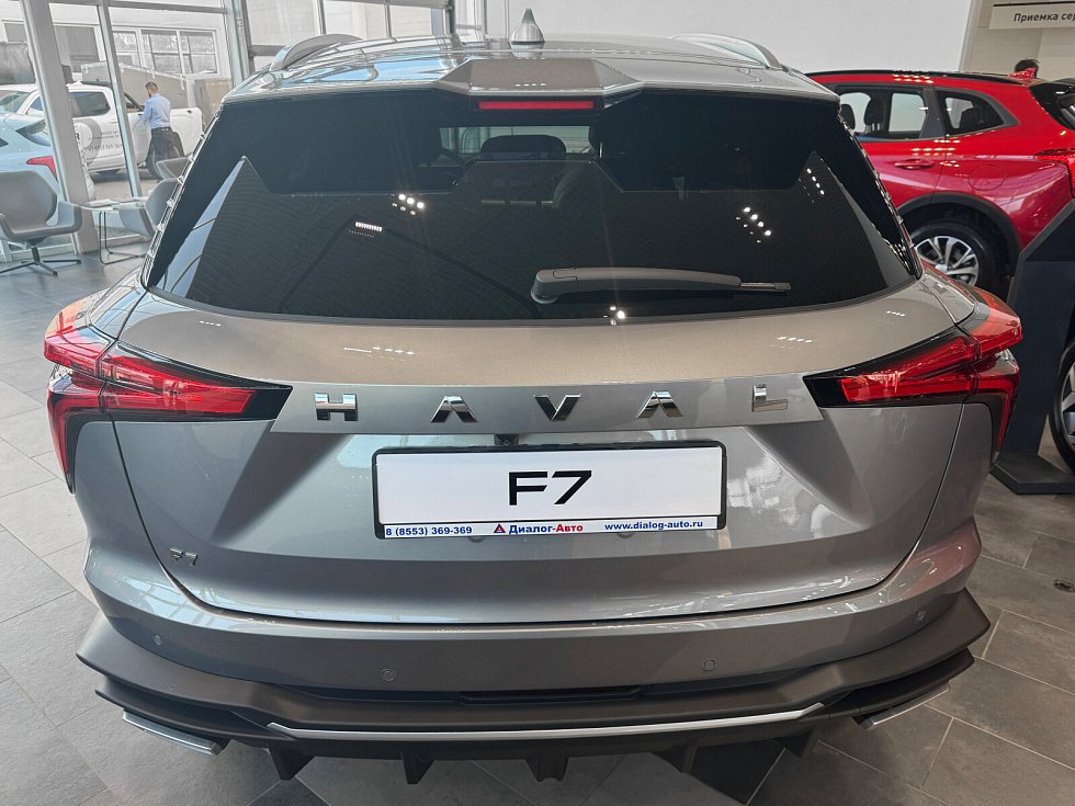 Haval F7 Премиум, серый