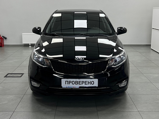Kia Rio Luxe, 2017 года, пробег 118000 км