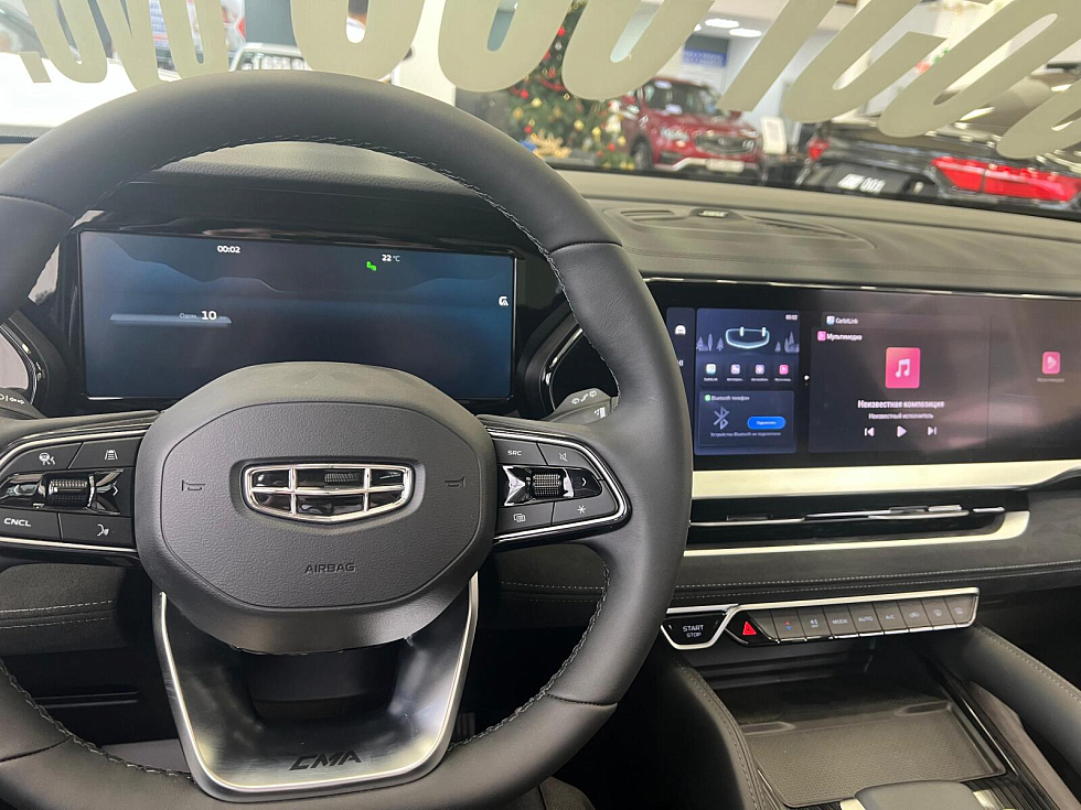 Geely Monjaro Флагман, черный