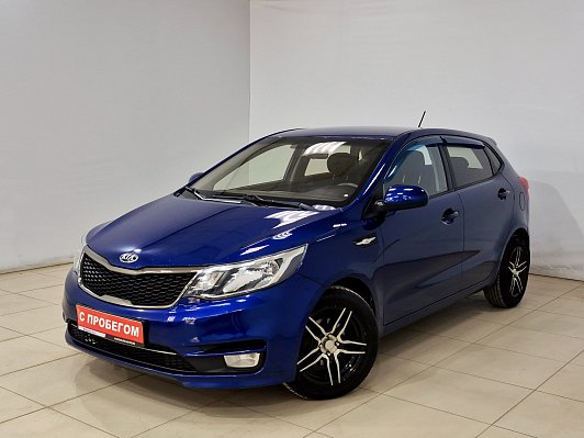 Kia Rio Luxe, 2015 года, пробег 134982 км