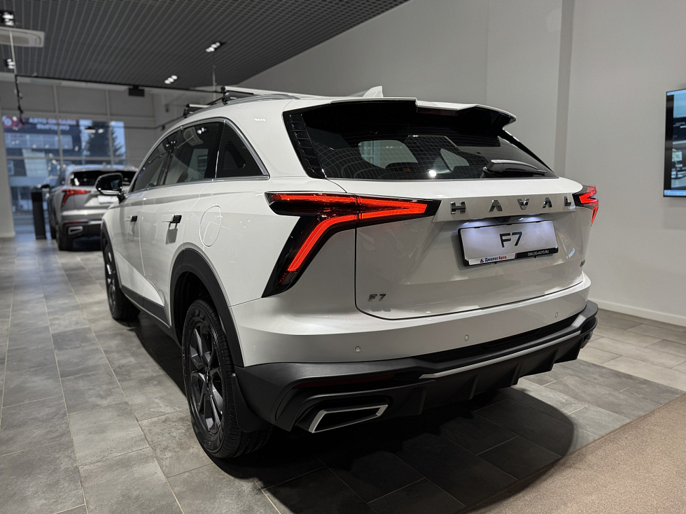 Haval F7 Техно +, белый