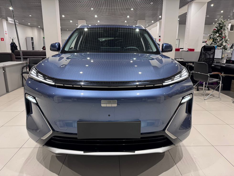 Geely EX5 EM-i Макс, синий