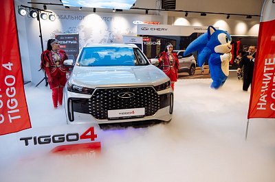 Презентация нового Chery Tiggo 4 в Диалог Авто Альметьевск.