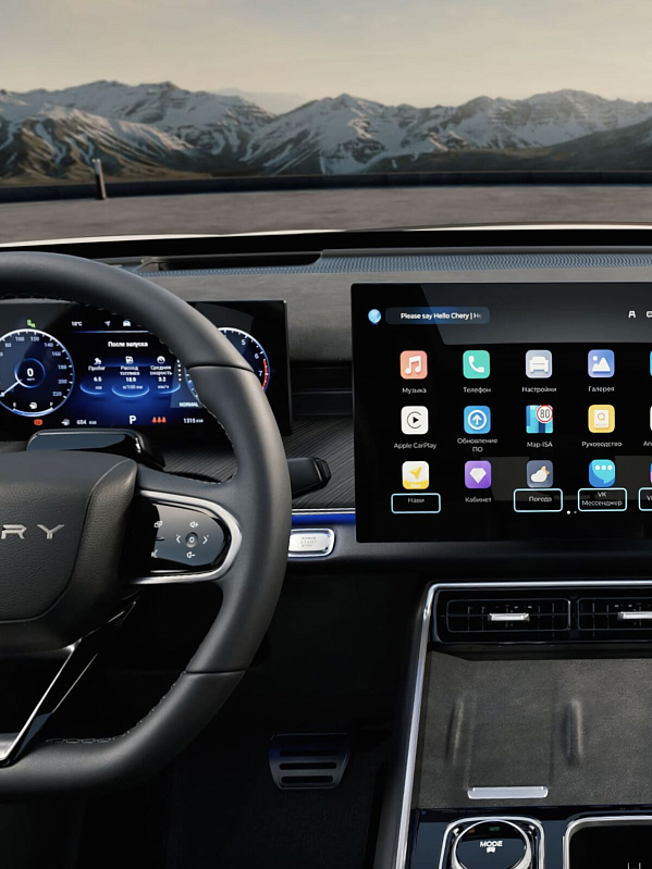 Chery Tiggo 9 Prime, зеленый