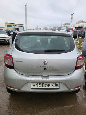 Renault Sandero Access, 2017 года, пробег 98467 км