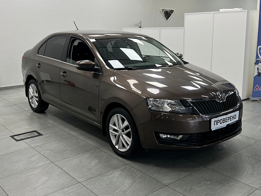 Skoda Rapid Style, 2017 года, пробег 125138 км
