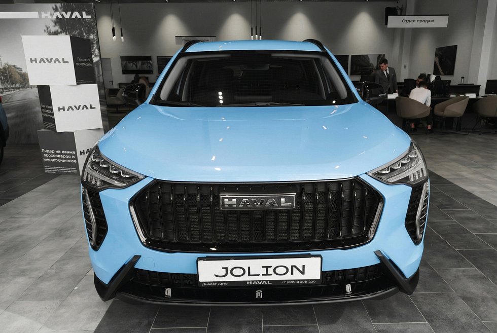 Haval Jolion Премиум, голубой
