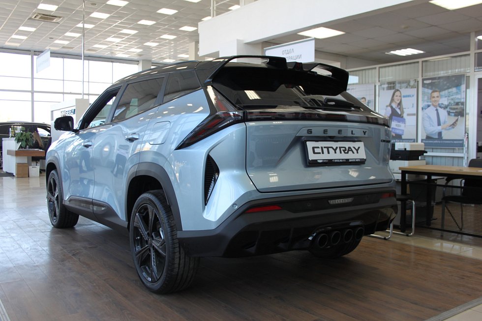 Geely Cityray Люкс, голубой