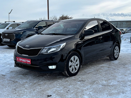 Kia Rio Luxe, 2015 года, пробег 145981 км