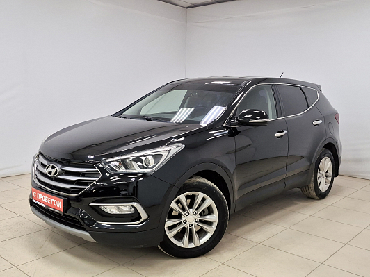 Hyundai Santa Fe, 2017 года, пробег 126179 км