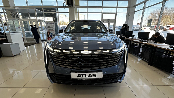 Geely Atlas Flagship Sport, синий