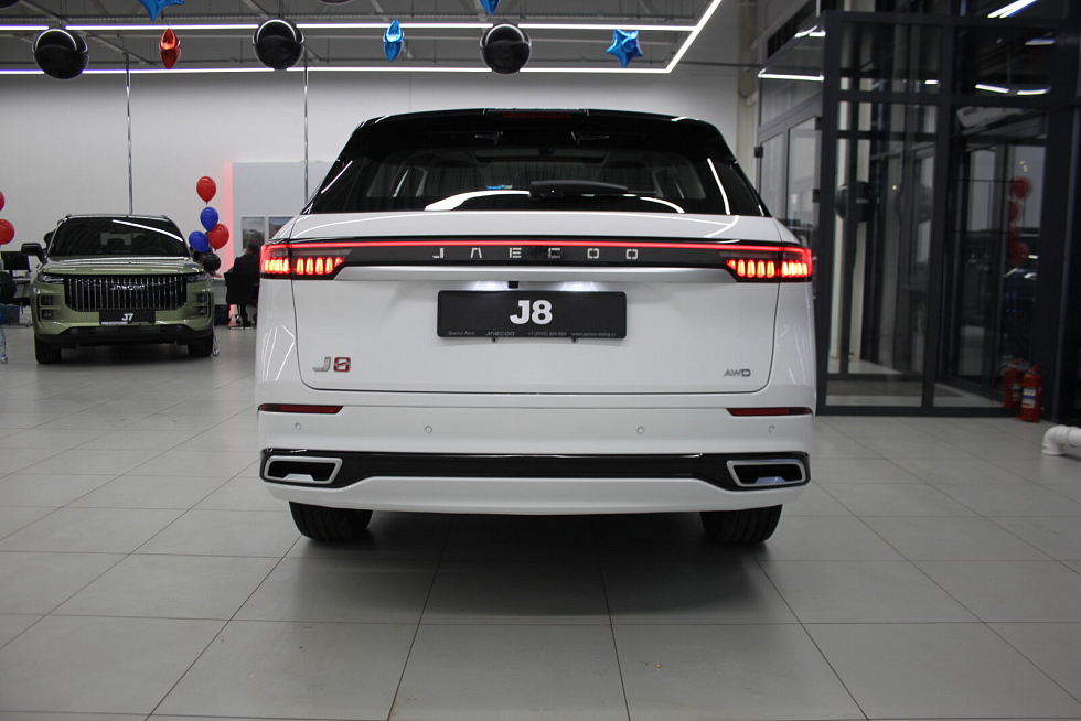 Jaecoo J8 Престиж, белый