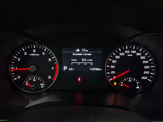 Kia Optima Prestige, 2019 года, пробег 115294 км