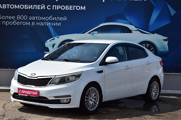 Kia Rio, 2017 года, пробег 184606 км