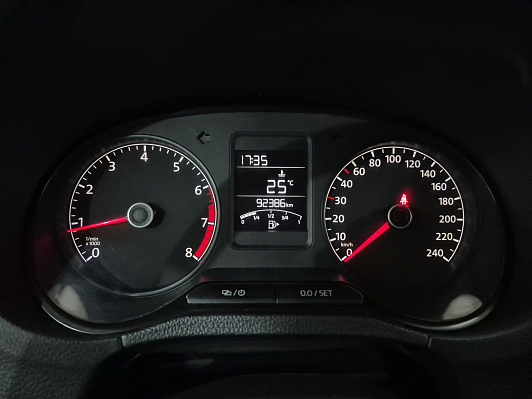 Volkswagen Polo Comfortline, 2014 года, пробег 92385 км