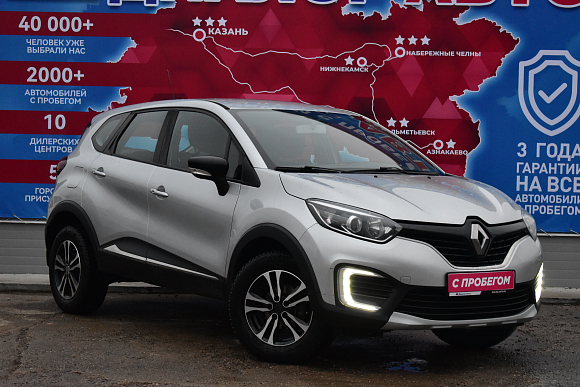 Renault Kaptur Drive, 2018 года, пробег 116500 км