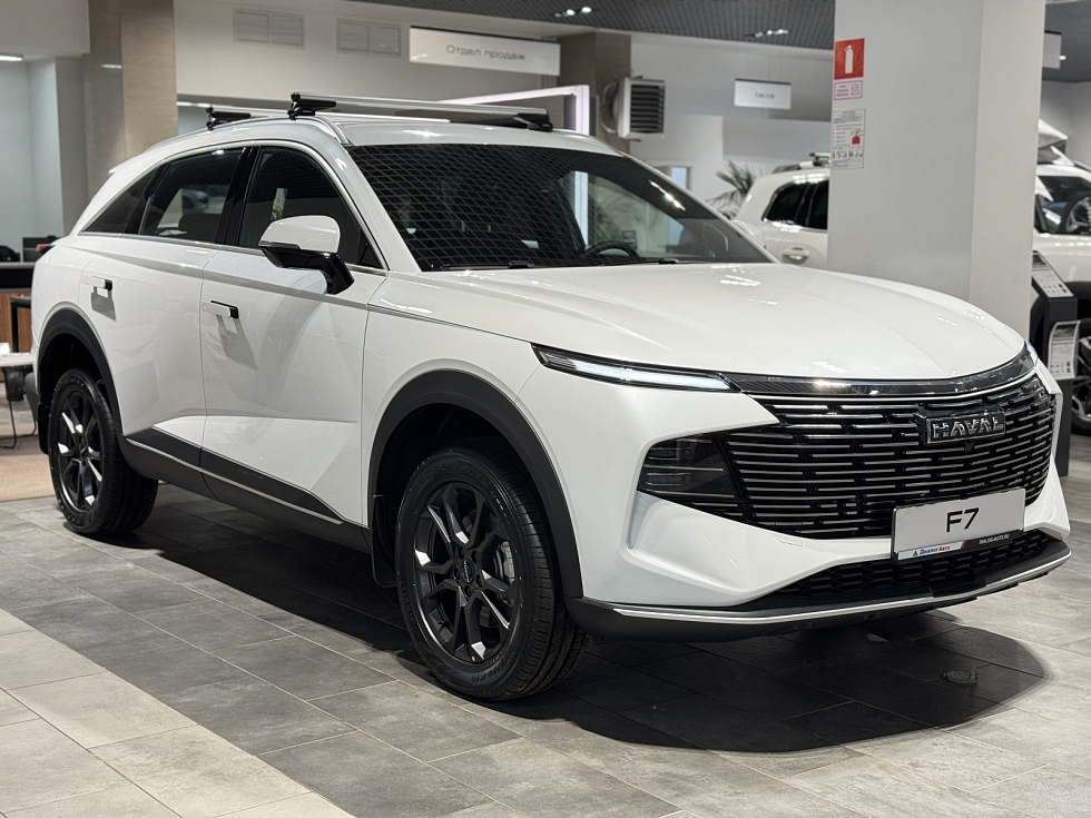 Haval F7 Техно +, белый