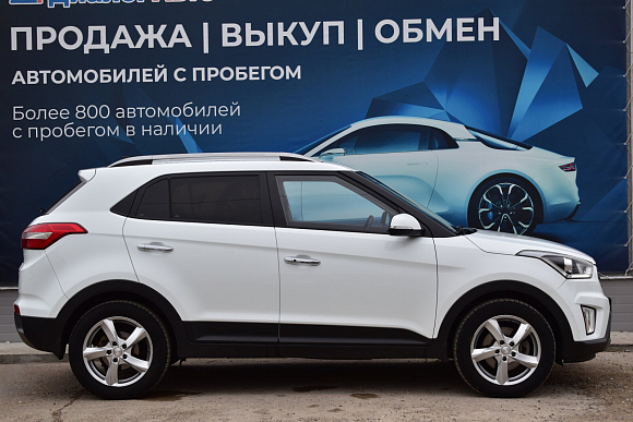 Hyundai Creta Travel + Advanced + Style II, 2017 года, пробег 129493 км