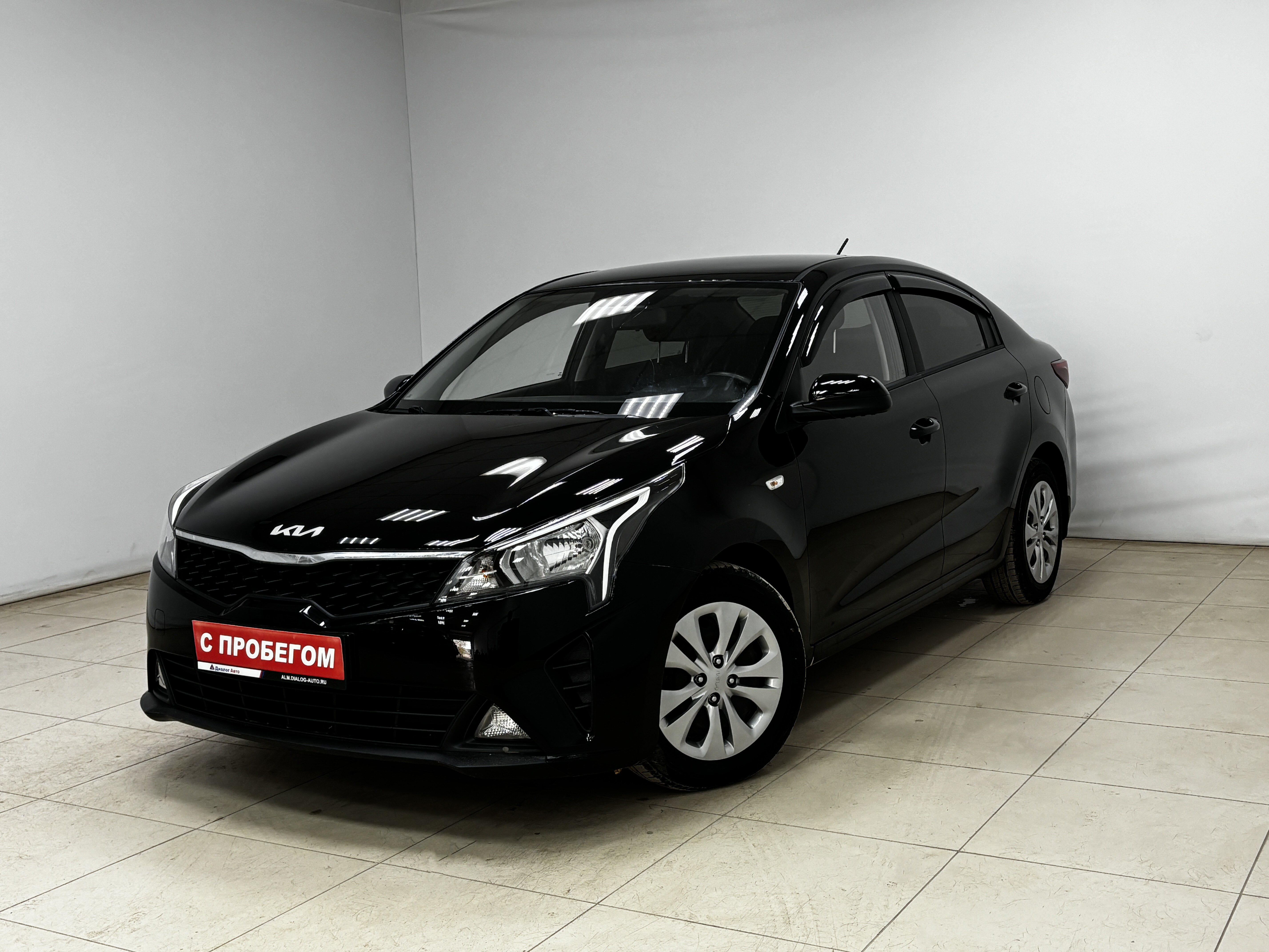 Kia Rio Classic Audio, 2021 года, пробег 55874 км