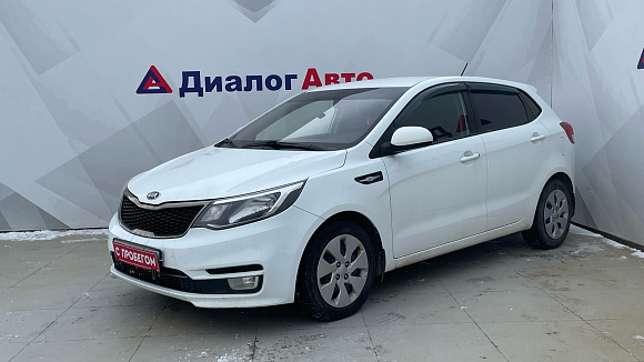 Kia Rio Luxe, 2016 года, пробег 120706 км