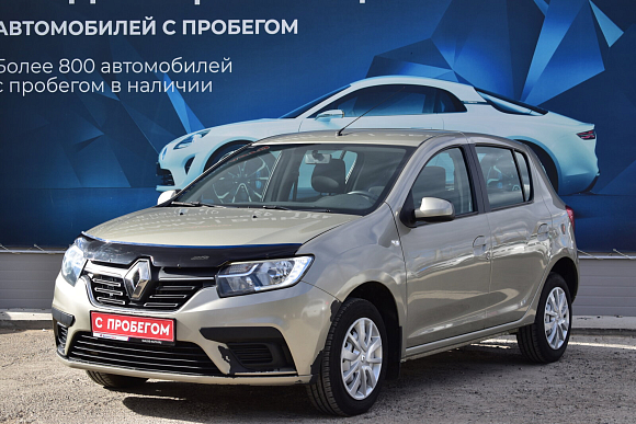 Renault Sandero Life, 2020 года, пробег 70715 км