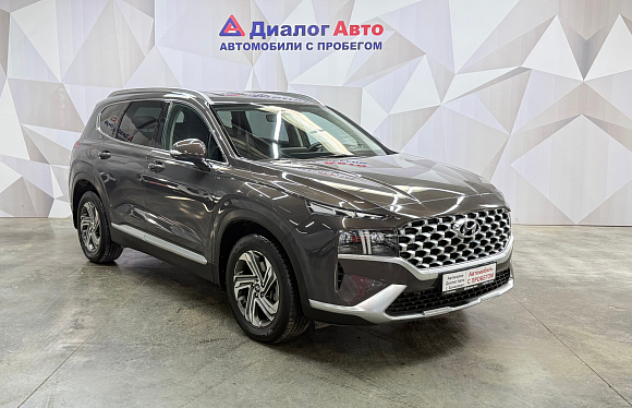 Hyundai Santa Fe Prestige 7 мест + Smart Sense, 2021 года, пробег 114114 км