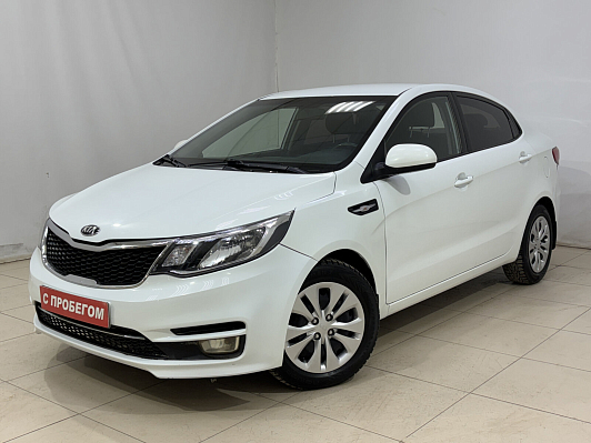 Kia Rio Luxe, 2016 года, пробег 102547 км