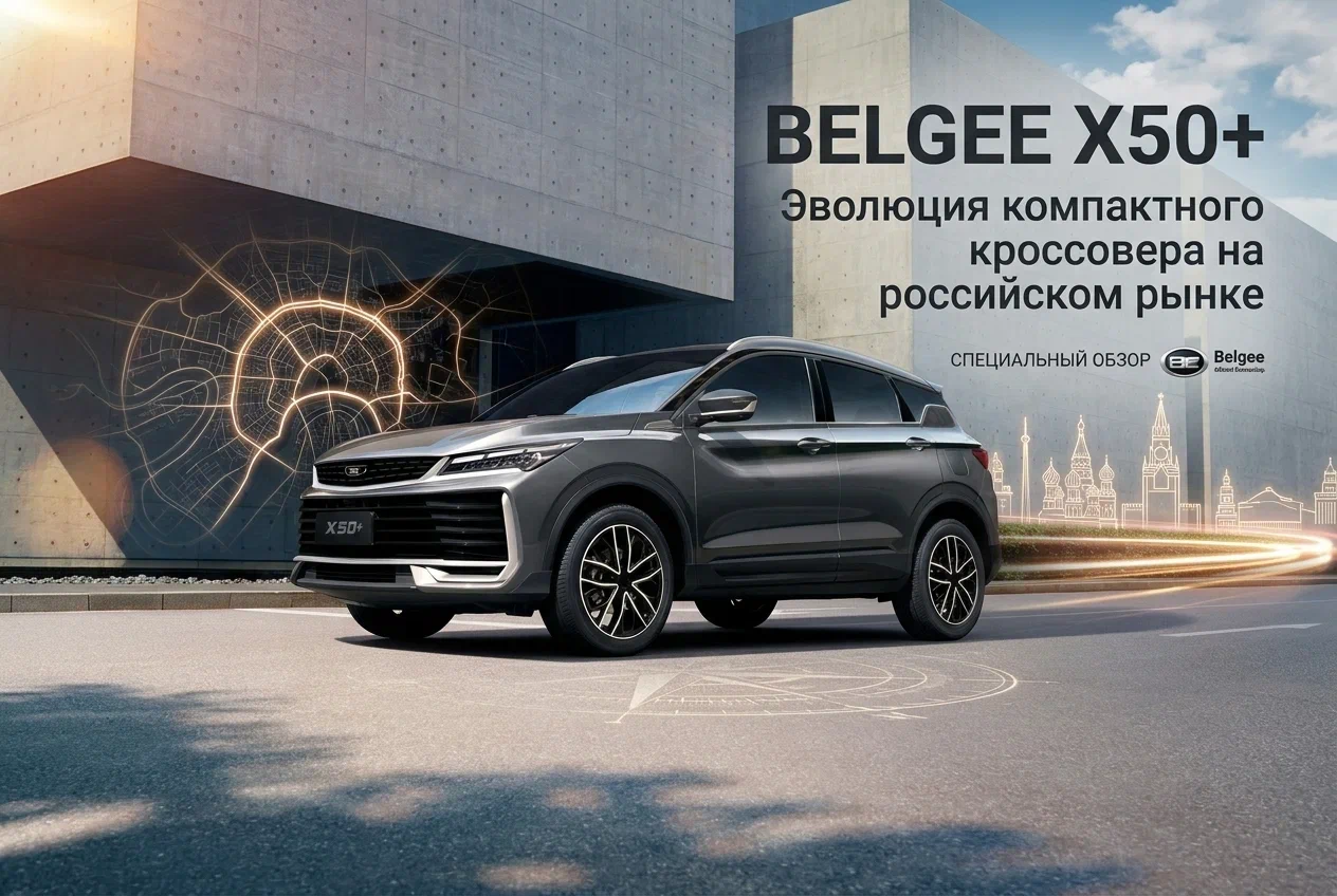 Belgee X50+ : Эволюция компактного кроссовера на российском рынке