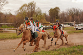 Диалог Авто Азнакаево - генеральный спонсор конных скачек