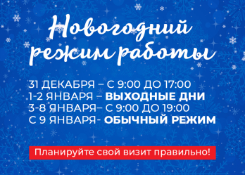 Новогодний режим работы автосалонов Диалог Авто