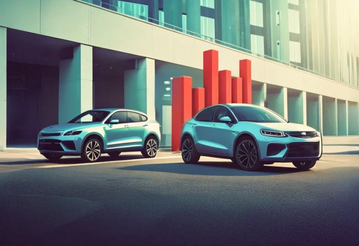 Изменения цен на китайские кроссоверы с пробегом