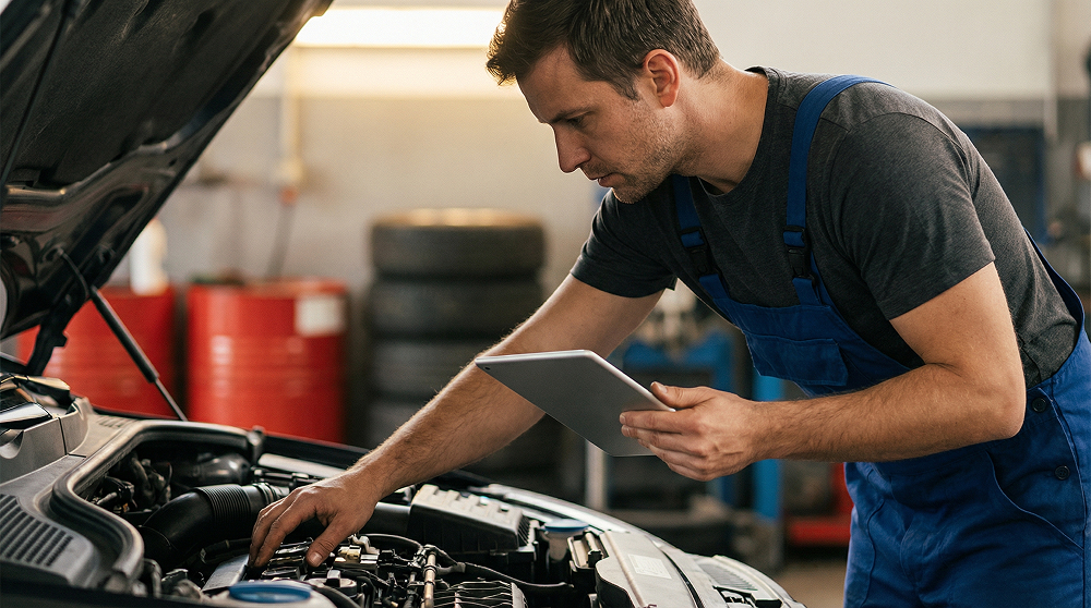 Диагностика двигателя — фото