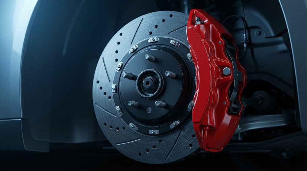 Замена передних тормозных дисков — фото